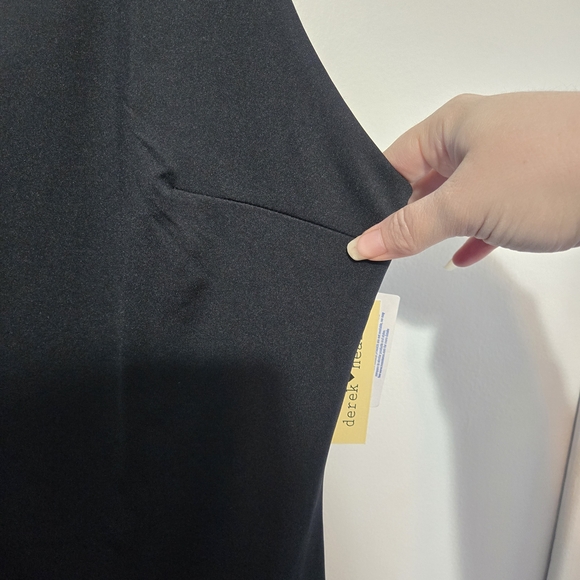 Derek Heart Black Midi Dress - Picture 3 of 6